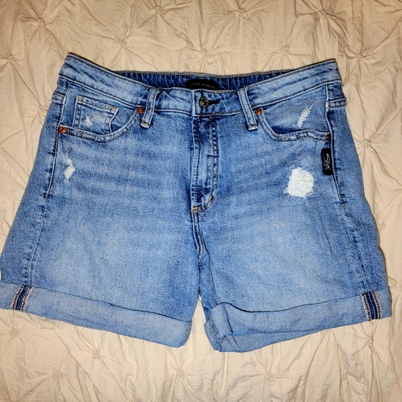 Silver Jeans Shorts Rollcuff Boyfriend Jean Shorts Poshmark